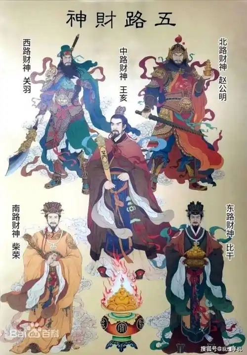 终于懂了:五路财神都有谁?关二爷怎么就成了财神!_关羽_中国_时期