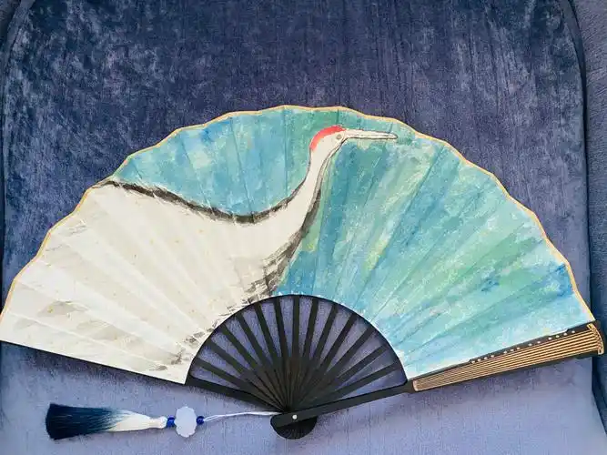 手绘折扇