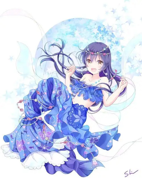 意境 插画 头像 壁纸 动漫 唯美 清新 甜美 可爱 凊纯 长发 精致 女生