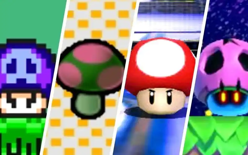 超级马里奥系列毒蘑菇进化史19862019