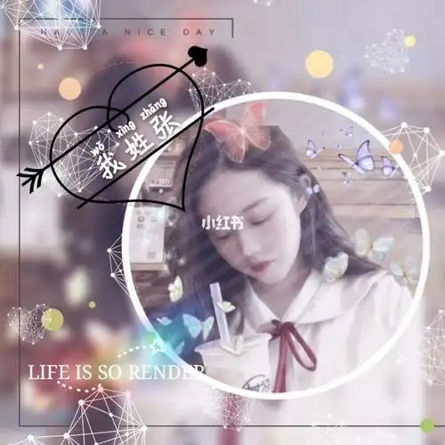 头像带字我姓张 带字头像图片大全 -【爱个性】