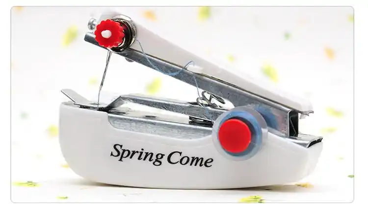 创意家居袖珍手动小缝纫机 便携式迷你缝纫机 送朋友礼物