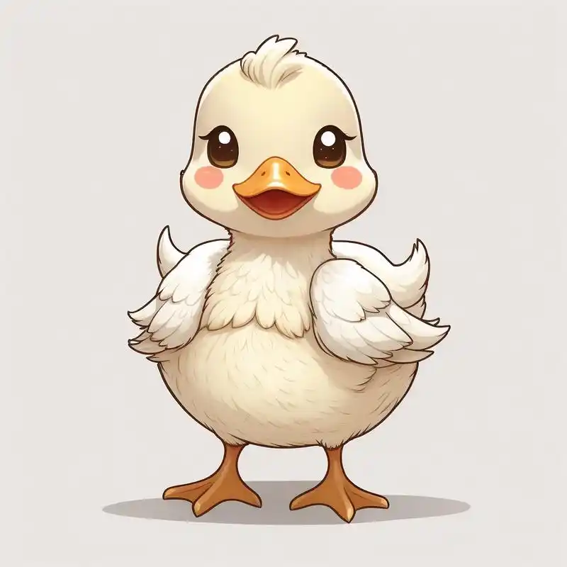 超萌鸭子卡通头像99 亲们,看看这些超级可爱的鸭子卡通头像吧!