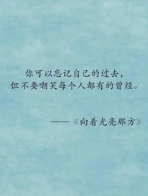 酸甜苦辣,喜怒哀乐,一切都是宝贵的财富.