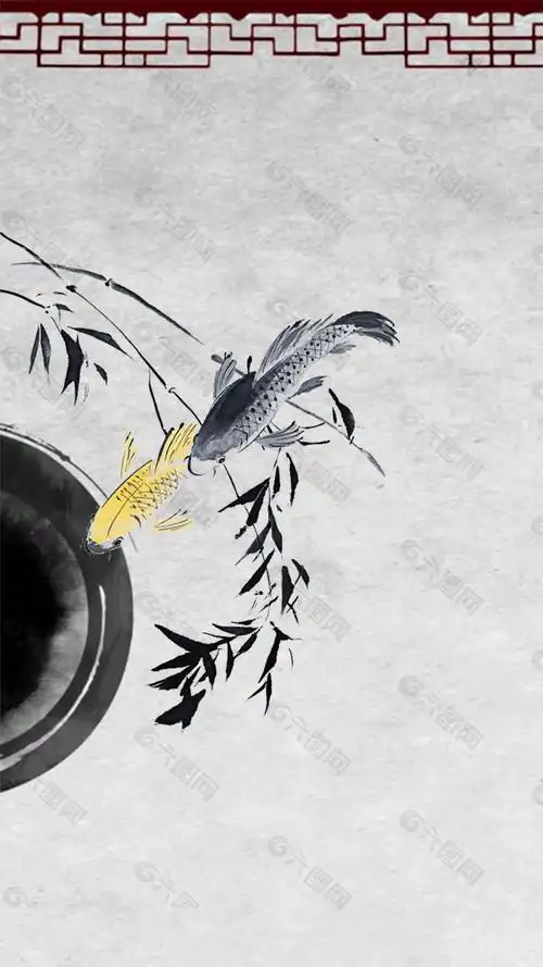 中国风水墨psd背景素材背景素材免费下载(图片编号:9087544)-六图网