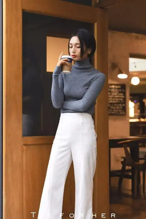 白裤子如何搭配