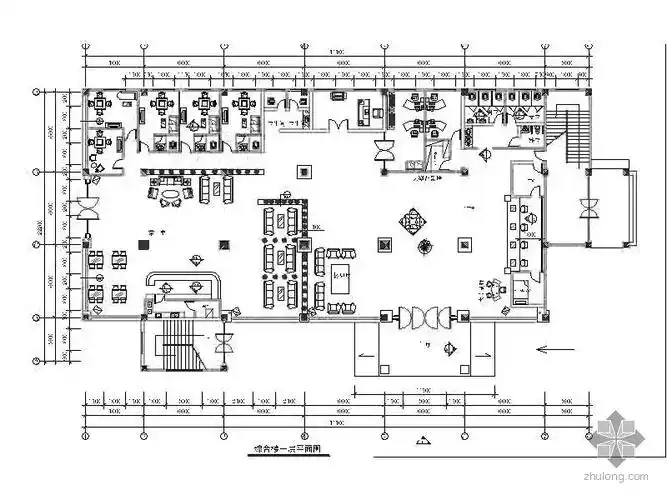 某知名大酒店大厅装修图