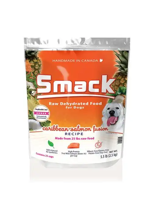 smack 野生三文鱼鲜肉脱水狗粮