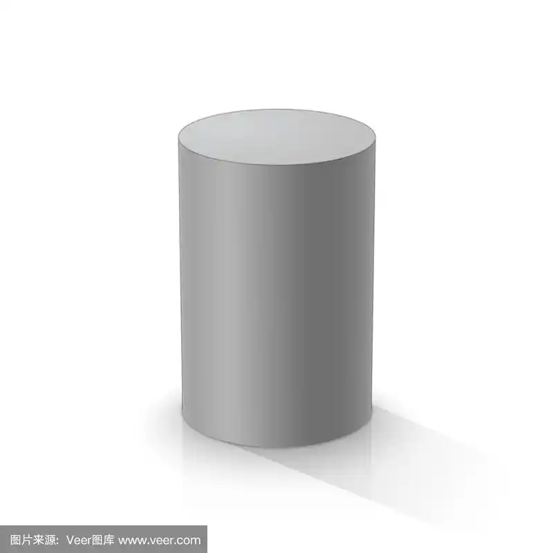 灰色,圆柱体,表格,形状,无人