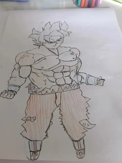 我跟我弟画得自在极意功得差距