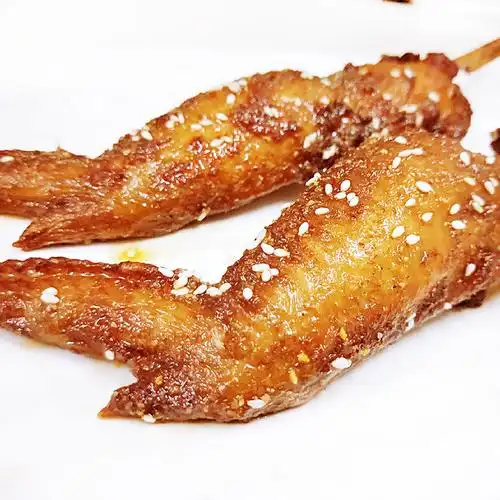 奥尔良烤鸡翅全翅烧烤串食材半成品翅20支