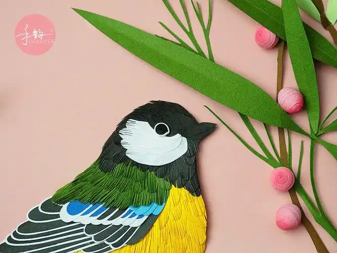 欣欣向荣】衍纸画材料包手工卷纸画