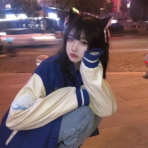 丧萌妹子可爱甜美头像,女生头像图片-回车桌面