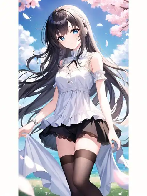 阳光少女成长记动漫二次元绘画人物