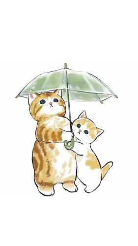 可爱萌系卡通猫咪手机壁纸