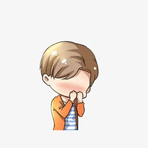 关键词 : 害羞红晕,q版男孩,捂脸害羞,脸红,卡通手绘