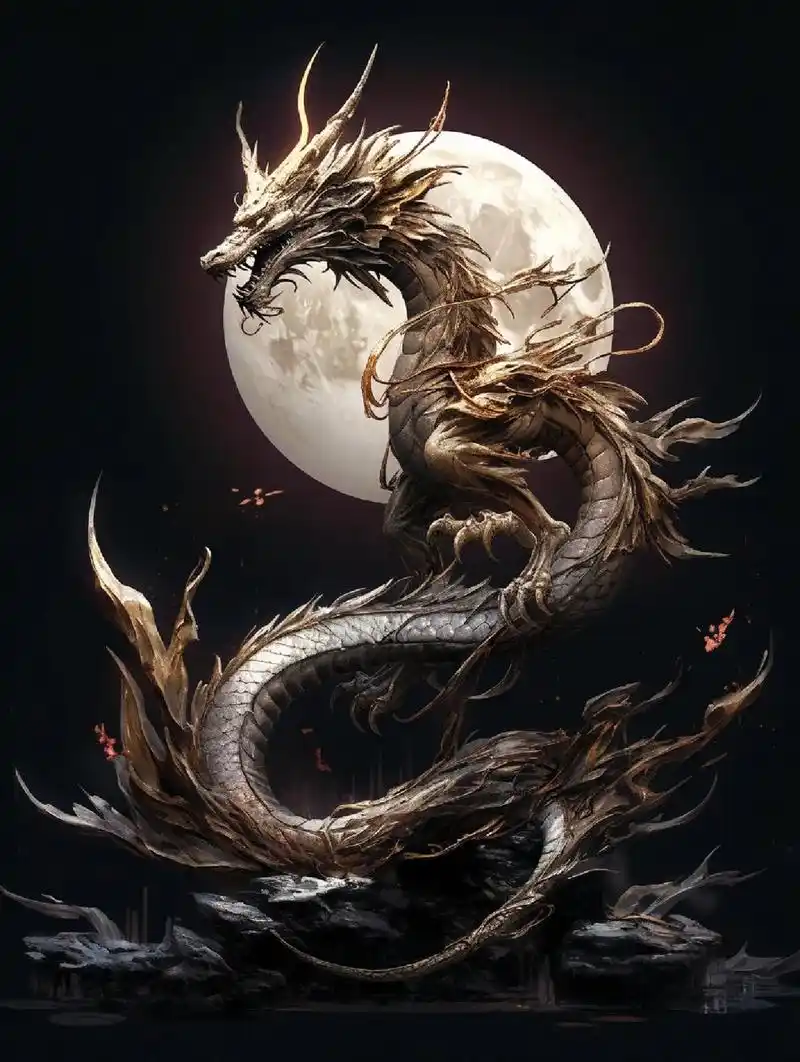 霸气的中国神龙