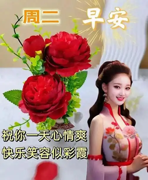 早安心语早安问候图片早上好祝福语