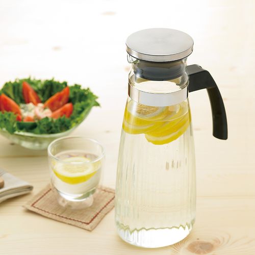 凉水水壶日本怡万家iwaki耐热玻璃冷水原装进口大容量冷水壶