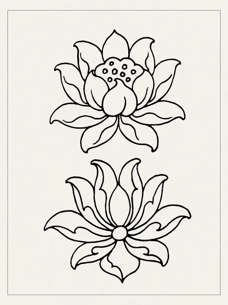 宝相花纹样|一花千面94盛放266 宝相花又称宝仙花,宝莲花,汉族