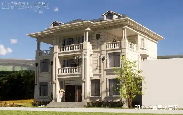 2020年最新农村双拼别墅外观挺拔大气兄弟建房首选