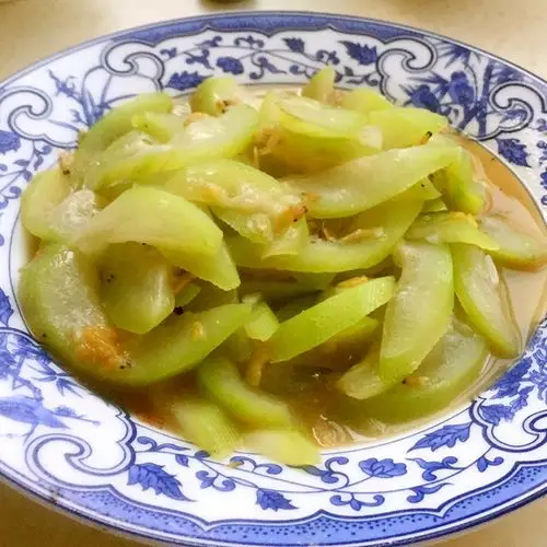 微笑着ゎ坚强做的清炒葫芦瓜