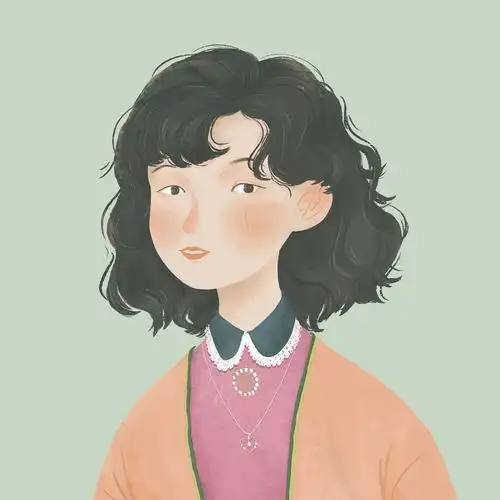 单眼皮复古女孩