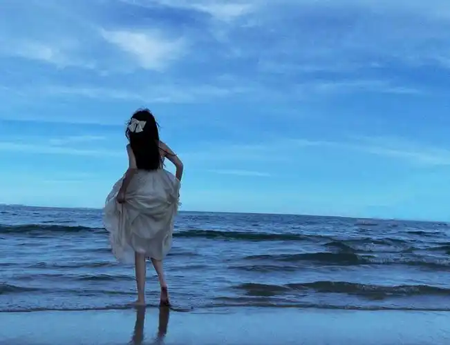 如何在海边拍出氛围感照片02