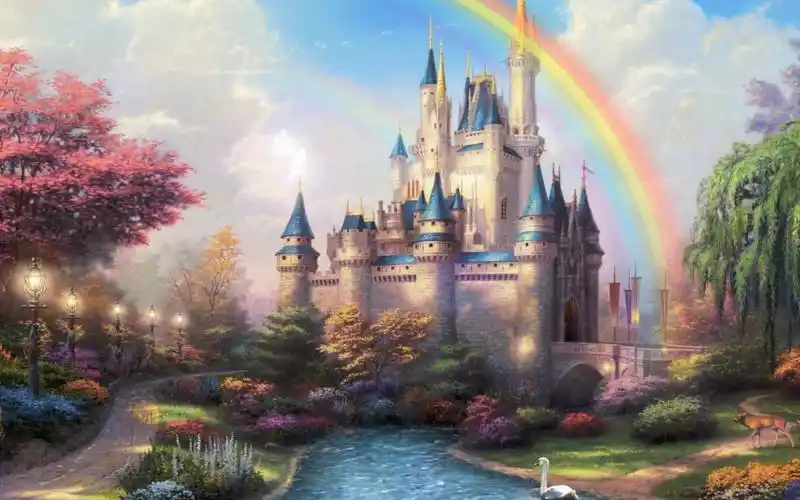 《白雪公主》话剧led视频背景