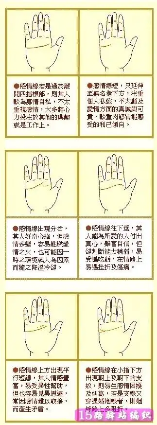 手掌比手指长的女人,女孩手掌纹路看命运图