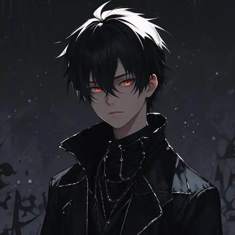 男生黑化头像93黑暗系男生必备!