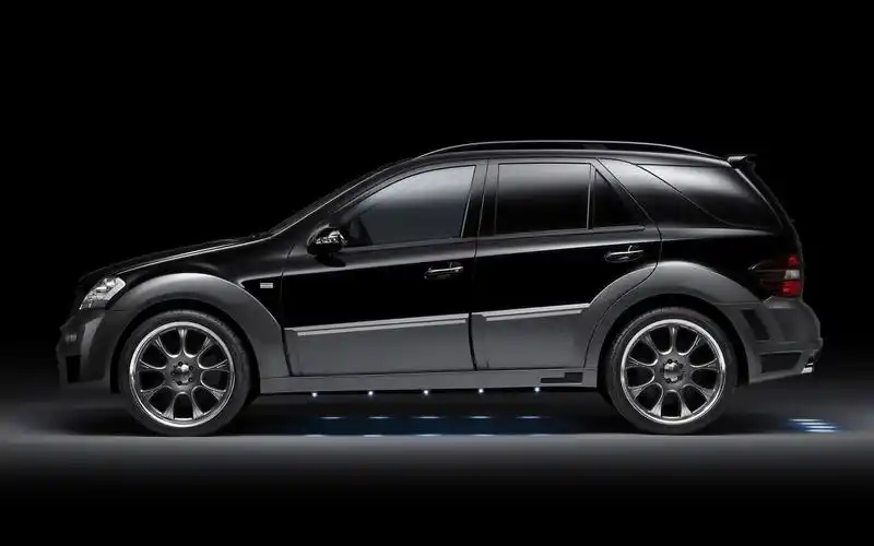 黑色奔驰汽车,高清图片,电脑桌面-壁纸族