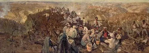 党史中的一幅画南泥湾