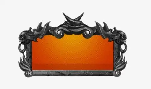 边框 界面 按钮 游戏