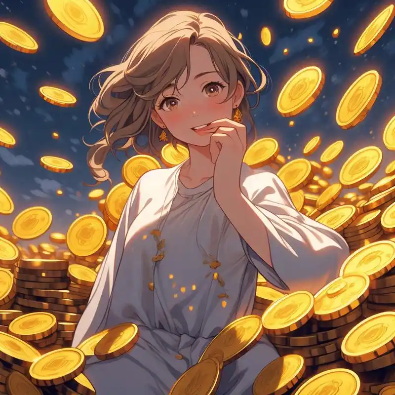 女人顺风顺水招财头像95旺财又旺运