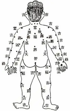 背部痣的图解对照表 每一类痣的预防和治疗方法-996手相网