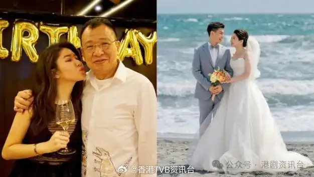 tvb老戏骨26岁爱女晒泳装新婚人妻丰满身材劲养眼