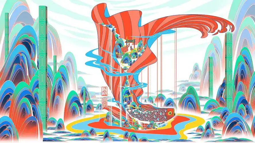 新年贺岁-鲤跃龙门 [10p]