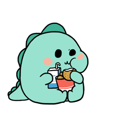 小恐龙空洛洛动态表情包 高清无水印版