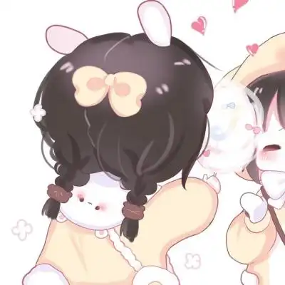 二次元闺蜜头像一对两张超可爱