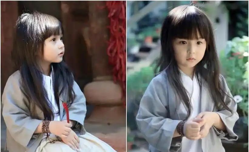原创2岁获明星宝贝冠军,最美童星"小芈月",10岁刘楚恬如今大变样