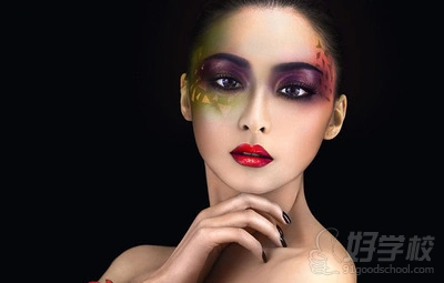 时尚创意彩妆唯美新娘裸妆完美新娘妆容及造型解析高清裸妆(广告妆,日