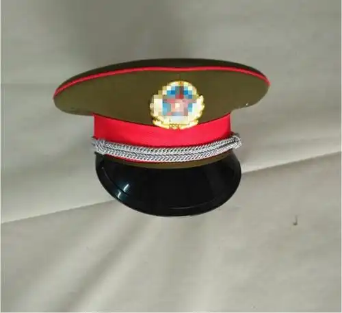 男款绿色大盖帽乐队演出陆军大檐帽军军迷帽