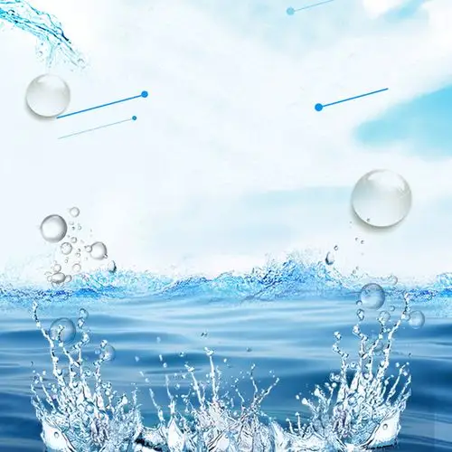 蓝色飞溅水花化妆品psd分层主图_psd素材免费下载_ 800*800像素(编号