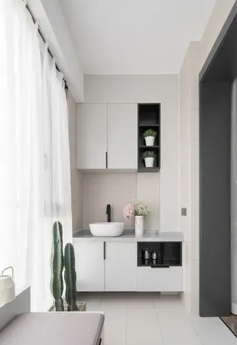 最简单实用的阳台收纳柜款式图片大全