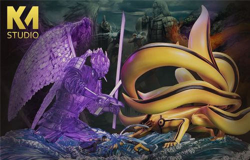 之战鸣人九尾佐助须佐佐鸣二周年最终李小西周年手办