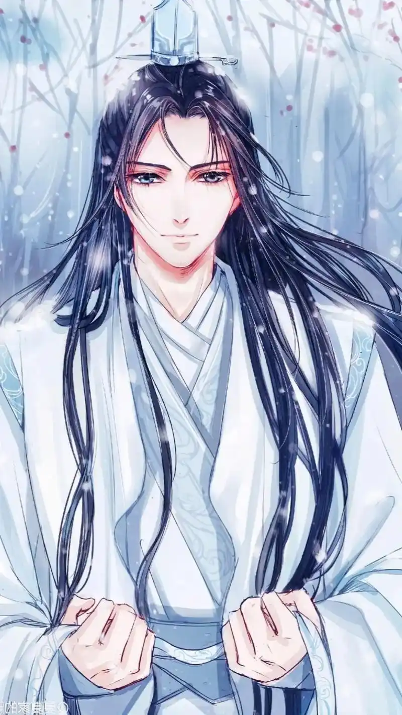 含光君一组绝美动漫壁纸送给大家.#高清 - 抖音