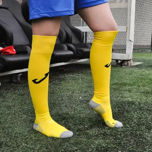 足球皇贝正品儿童运动训练比赛防滑长筒中筒透气足球袜