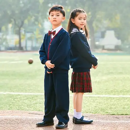 裕达正品深圳小学生校服男女女同秋冬季礼服配套校服