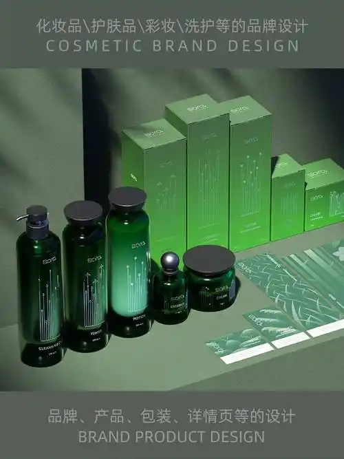 soro品牌绿色系列包装设计让你的生活更加健康